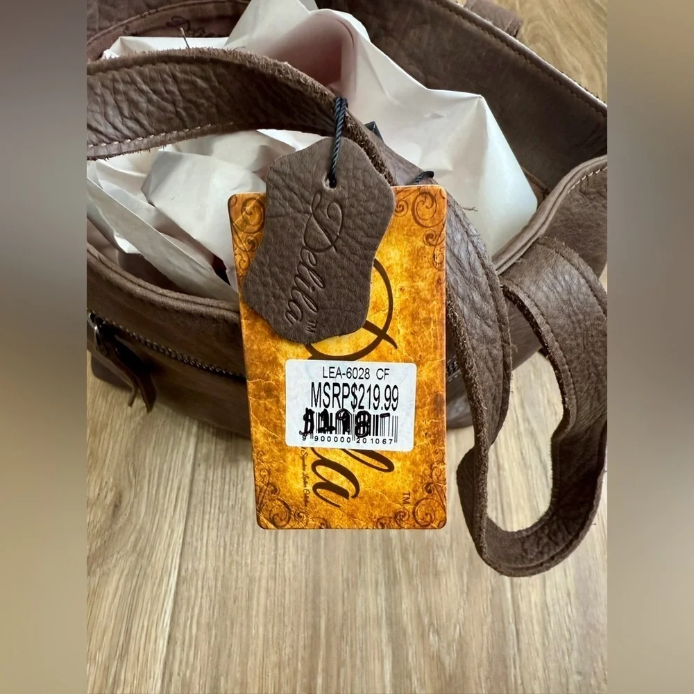 Brown Leather Tote Bag